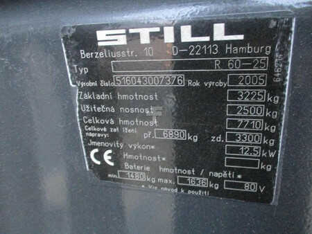 El truck - 4 hjulet 2005  Still RX60-25 (12)