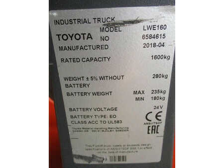 El-pallevogn 2018  Toyota LWE160 (9)