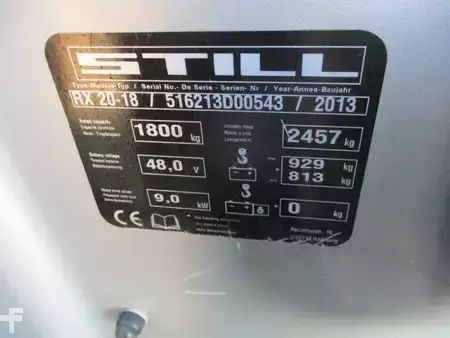 Elektro tříkolové VZV 2013  Still RX20-18 (16)