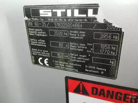 4-wiel elektrische heftrucks 2009  Still RX60-35 (14)