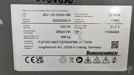 Elektro čtyřkolový VZV 2019  Jungheinrich EFG 316k Li-Ion Batterie (10)
