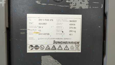 Ruční vysokozdvižný vozík 2016  Jungheinrich EJC 214 115 250 ZZ Batterie 2021 (8)