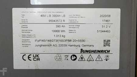 Elektro 3 Rad  Jungheinrich EFG 220 Li-Ion Batterie (10)