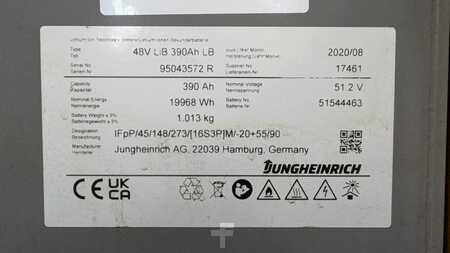 Elektro 3 Rad 2019  Jungheinrich EFG 220 Li-Ion Batterie (10)