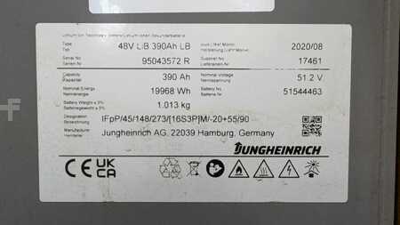Elektro 3 Rad 2019  Jungheinrich EFG 220 Li-Ion Batterie (10)