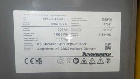 Elektro 3 Rad 2019  Jungheinrich EFG 220 Li-Ion Batterie (10)