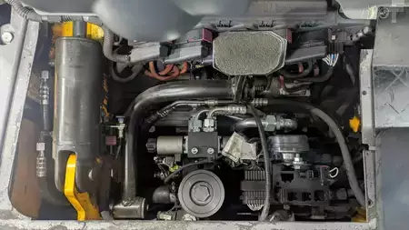 3-wiel elektrische heftrucks 2019  Jungheinrich EFG 220 Li-Ion Batterie (6)