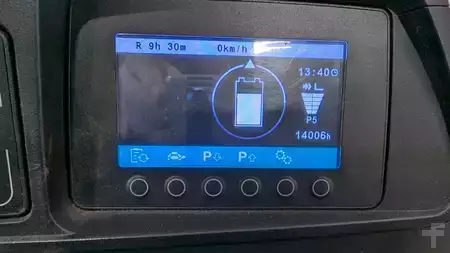 3-wiel elektrische heftrucks 2019  Jungheinrich EFG 220 Li-Ion Batterie (9)