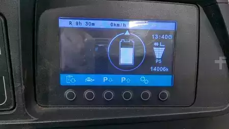 El truck - 3 hjulet 2019  Jungheinrich EFG 220 Li-Ion Batterie (9)