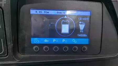 Elektrisk- 3 hjul 2019  Jungheinrich EFG 220 Li-Ion Batterie (9)