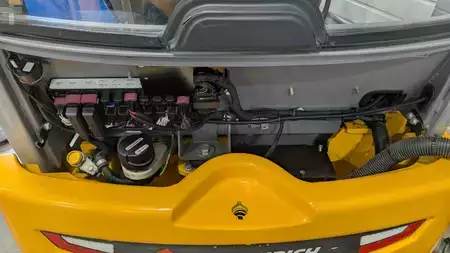 Elektro 3 Rad 2019  Jungheinrich EFG 213 LiIon Batterie (6)