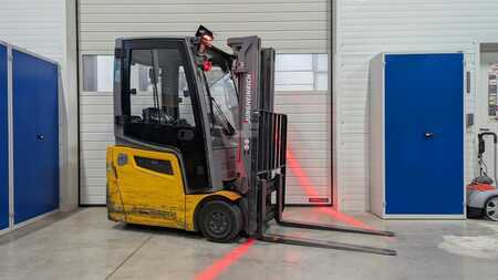 Elektro 3 Rad 2019  Jungheinrich EFG 213 LiIon Batterie (1)