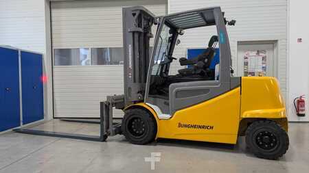 Elektro 4 Rad 2022  Jungheinrich EFG S50s Zinkenverstellgerät, Waage (1)