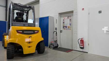 Elektro 4 Rad 2022  Jungheinrich EFG S50s Zinkenverstellgerät, Waage (2)