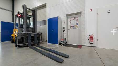 Elektro 4 Rad 2022  Jungheinrich EFG S50s Zinkenverstellgerät, Waage (4)