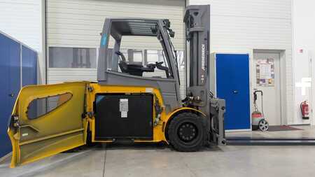 Elektro 4 Rad 2022  Jungheinrich EFG S50s Zinkenverstellgerät, Waage (5)