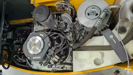 Négyutas tolóoszlopos targonca 2015  Jungheinrich ETV Q25 (6)