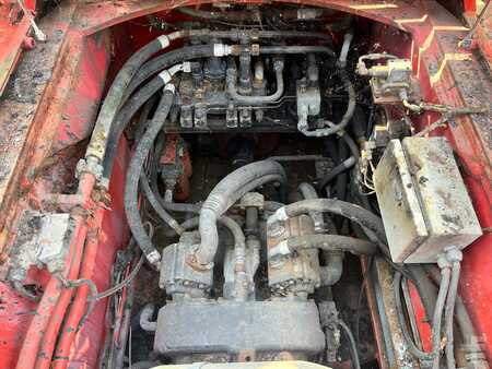 Reachstacker 2011  Terex CS45KM  DAMAGED BY FIRE (5)