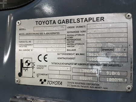 Muut 2011  Toyota 8FBET16 (battery 2021) (6)