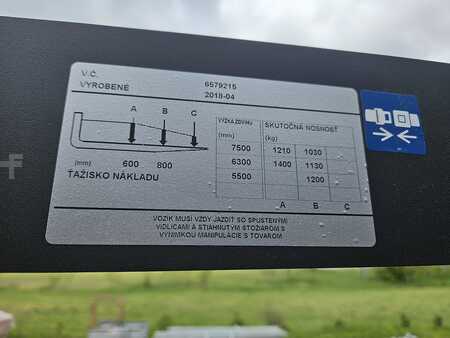 Carretilla retráctil 2018  Toyota RRE140B (new battery) (4)