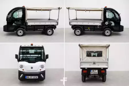 Platform trucks 2019  Iseki Goupil G4 (2)