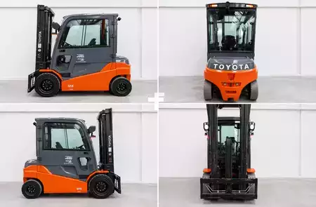 Elektro čtyřkolový VZV 2023  Toyota 8FBMT45 (2)