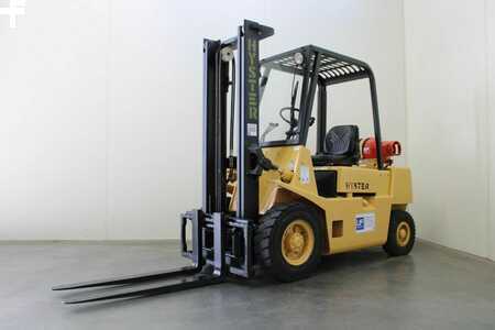 Gas gaffeltruck 1989  Hyster H 2.50 XL (2)