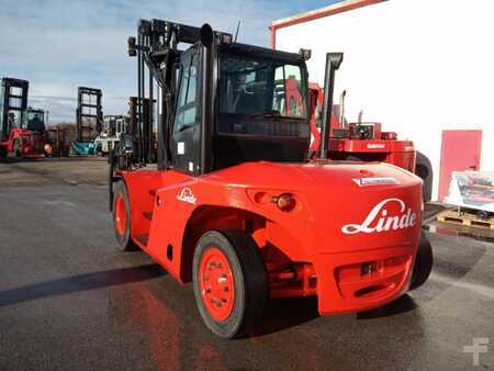 Chariot élévateur diesel 2009  Linde H120 (6)