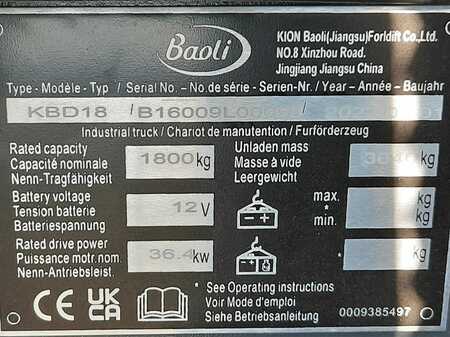 Baoli KBD18 Plus EU5