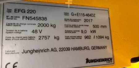 El Truck - 3-hjul 2017  Jungheinrich EFG220i 464DZ (1)