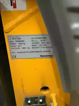 Elektromos 4 kerekű 2018  Jungheinrich EFGS30s 310ZZ (6)