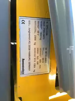 El Truck - 3-hjul 2017  Jungheinrich EFG216k 464DZ (6)