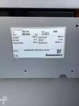 Hochhubwagen 2020  Jungheinrich EJC214 290ZT (5)