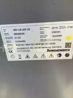 Sähkö - 3 pyör 2019  Jungheinrich EFG220 310ZZ (7)