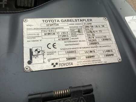 Elektromos 4 kerekű 2014  Toyota 8FBMT20 (6)