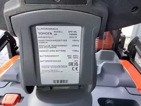Hochhubwagen 2024  Toyota SPE120L (10)