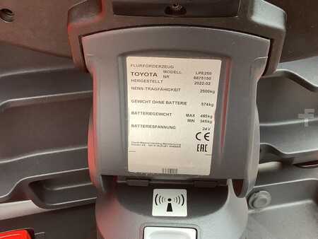 Niederhubwagen  Toyota LPE250 (9)