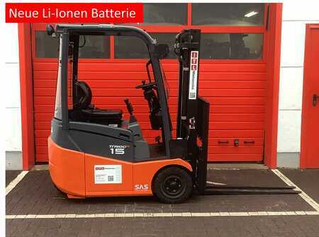 Chariots électriques à 3 roues 2015  Toyota 7FBEST15 (1)