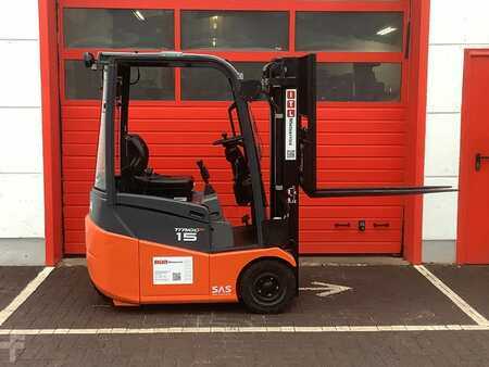 Chariots électriques à 3 roues 2015  Toyota 7FBEST15 (3)