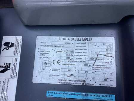 Elektromos 3 kerekű 2012  Toyota 7FBEST10 (10)