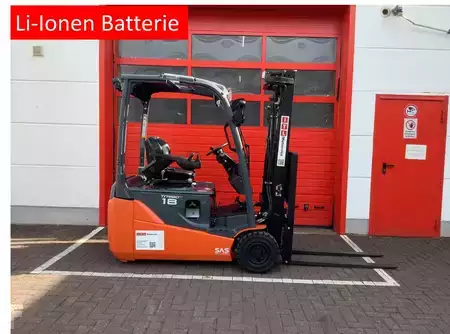 3-wiel elektrische heftrucks 2019  Toyota 8FBE18T (1)