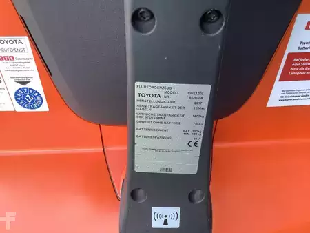 Hochhubwagen 2017  Toyota SWE120L (9)