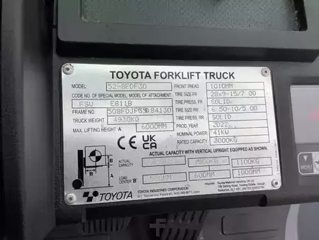 Diesel truck 2022  Toyota 52-8FDF30 (10)