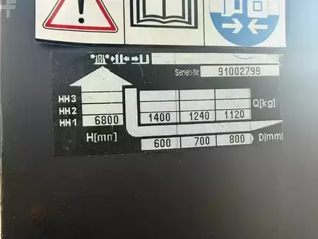 Reach Truck 2000  Jungheinrich ETV 114 (3)