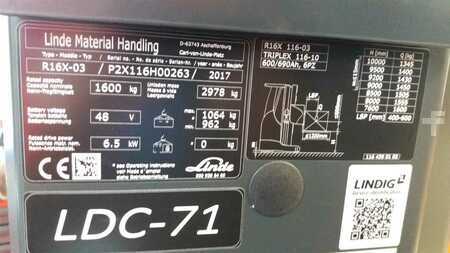 Työntömastotrukki 2017  Linde R16X (6)