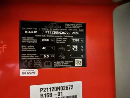 Reach Trucks 2024  Linde R16B (5)