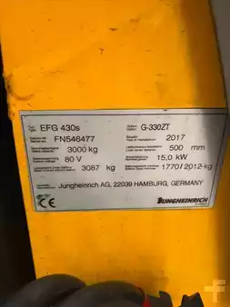 El truck - 4 hjulet 2017  Jungheinrich EFG 430S (5)