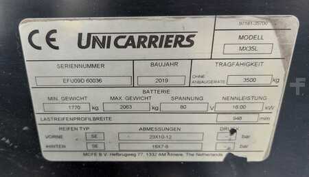 Elektro 4 Rad 2019  Unicarriers MX35L 4-Rad-Elektro (6)