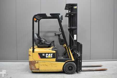 Sähkö - 3 pyör 2007  CAT Lift Trucks EP 15 KRT (3)