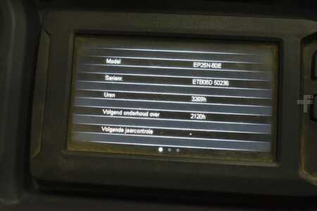 Elektro čtyřkolový VZV 2019  CAT Lift Trucks EP 25 N (10)